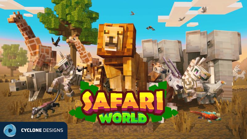 Safari World on the Minecraft Marketplace by Cyclone