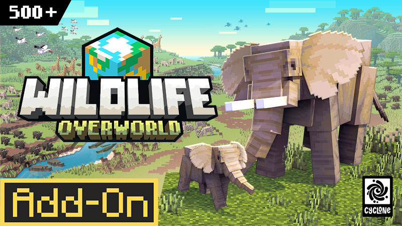 Wildlife Overworld 1.2 on the Minecraft Marketplace by Cyclone