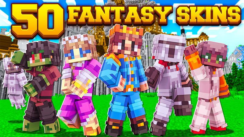 50 Fantasy Skins on the Minecraft Marketplace by Cynosia