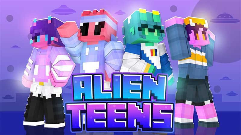 Alien Teens on the Minecraft Marketplace by Cynosia