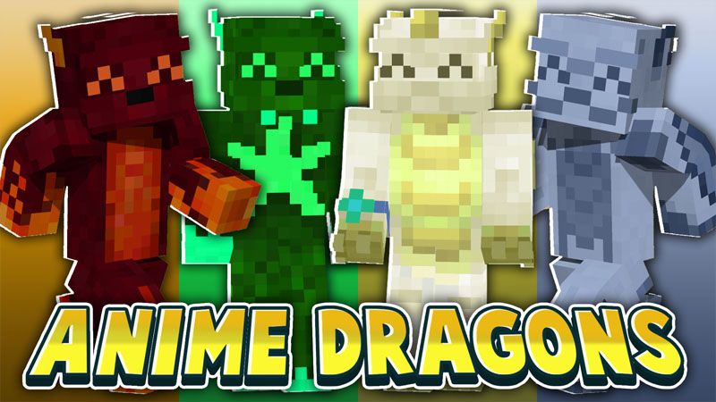 Anime Dragons on the Minecraft Marketplace by Cynosia