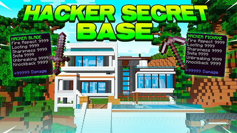 Hacker Secret Base on the Minecraft Marketplace by Cynosia