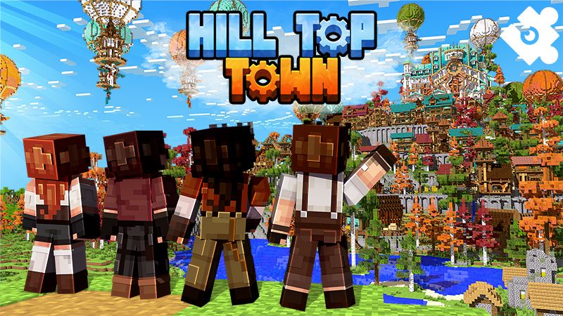 Hill Top Town on the Minecraft Marketplace by Cynosia