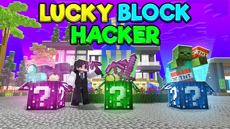 Lucky Block Hacker on the Minecraft Marketplace by Cynosia