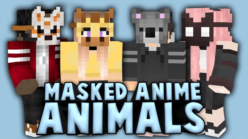 Masked Anime Animals on the Minecraft Marketplace by Cynosia