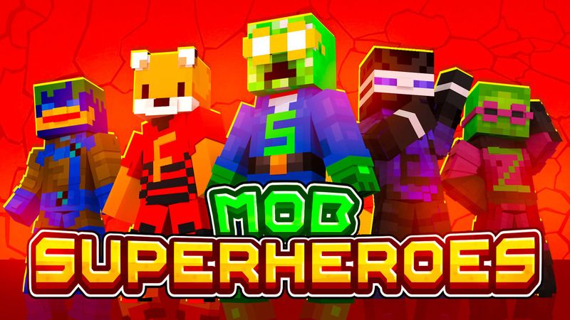 Mob Superheroes on the Minecraft Marketplace by Cynosia