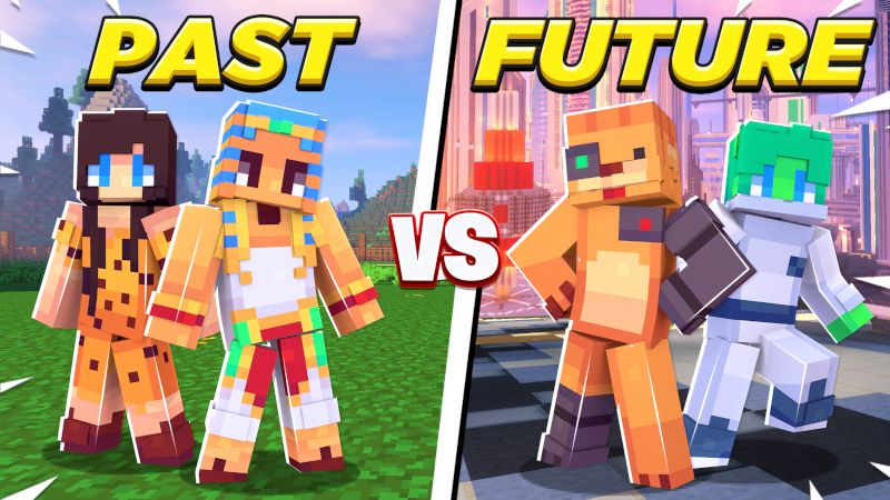 Past vs Future on the Minecraft Marketplace by Cynosia