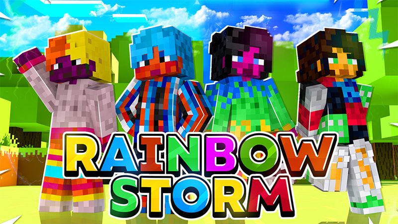 Rainbow Storm on the Minecraft Marketplace by Cynosia