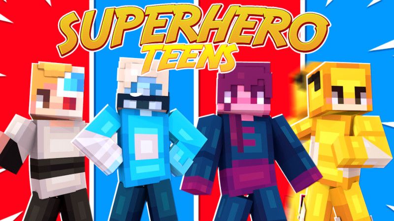 Superhero Teens on the Minecraft Marketplace by Cynosia