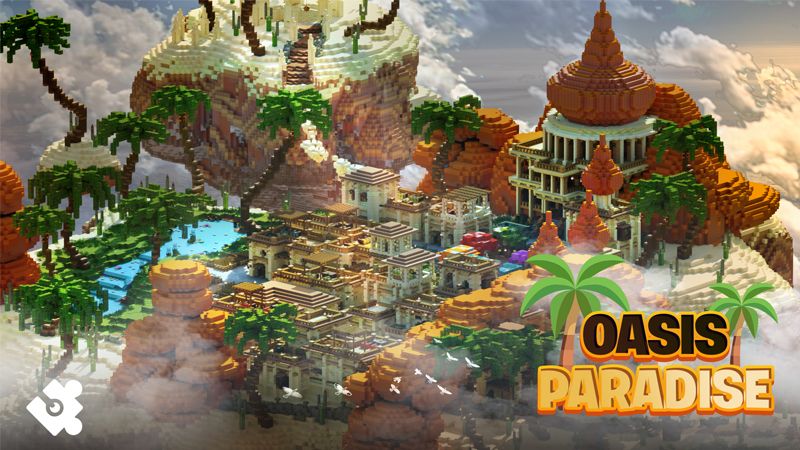 The Oasis Paradise on the Minecraft Marketplace by Cynosia