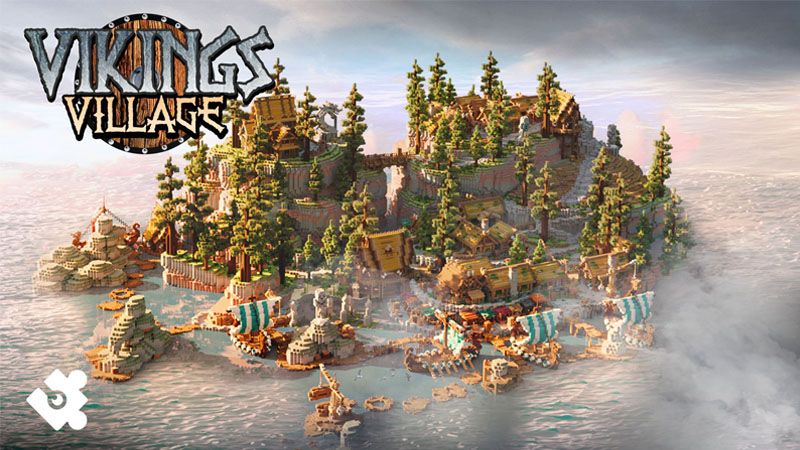 Vikings Village on the Minecraft Marketplace by Cynosia