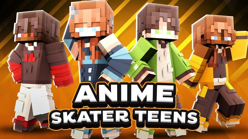 Anime Skater Teens on the Minecraft Marketplace by Cypress Games