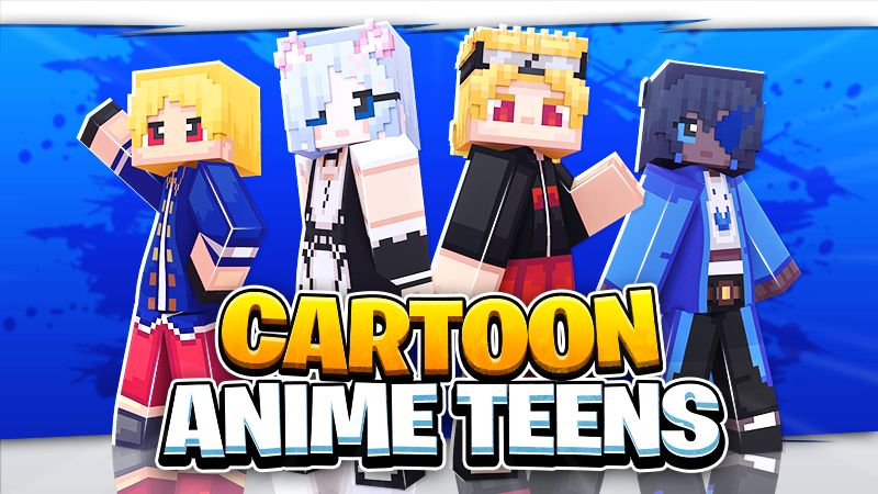 Cartoon Anime Teens on the Minecraft Marketplace by Cypress Games