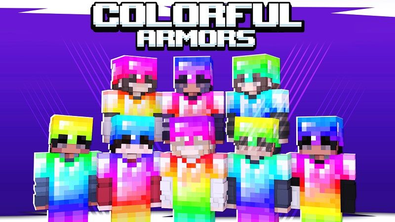 Colorful Armors on the Minecraft Marketplace by Cypress Games