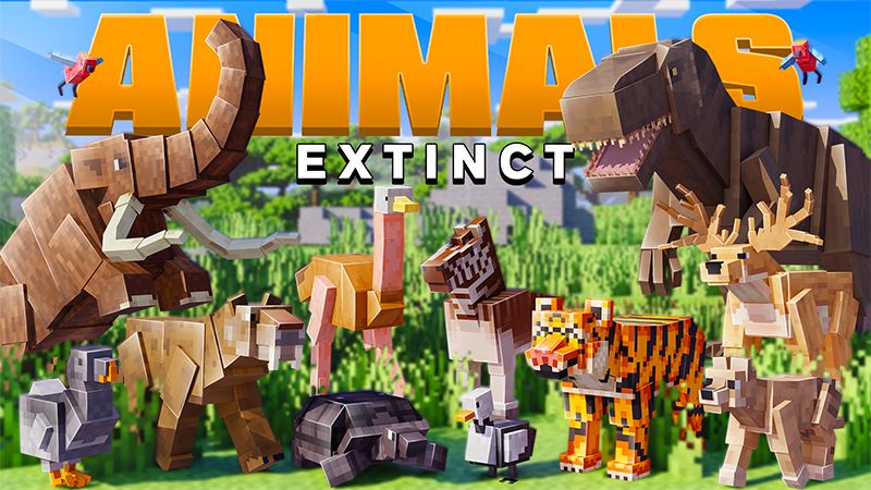 Extinct Animals on the Minecraft Marketplace by Cypress Games