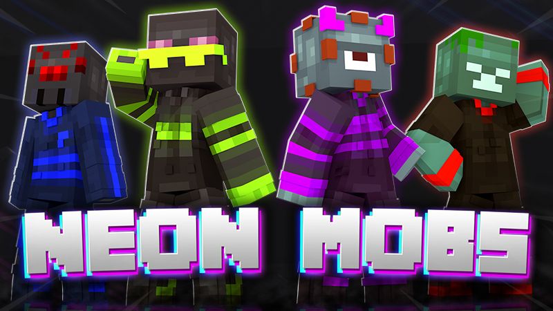 Neon Mobs on the Minecraft Marketplace by Cypress Games