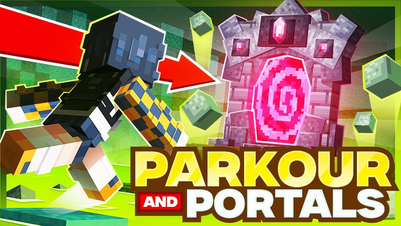 Parkour & Portals on the Minecraft Marketplace by Cypress Games