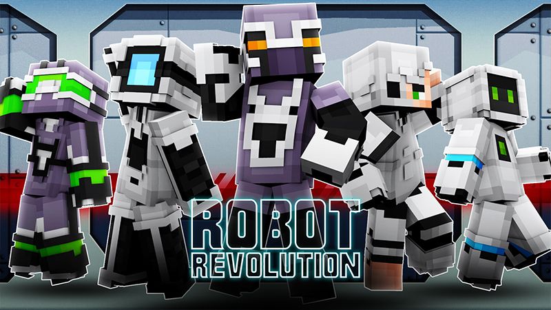 Robot Revolutuion on the Minecraft Marketplace by Cypress Games