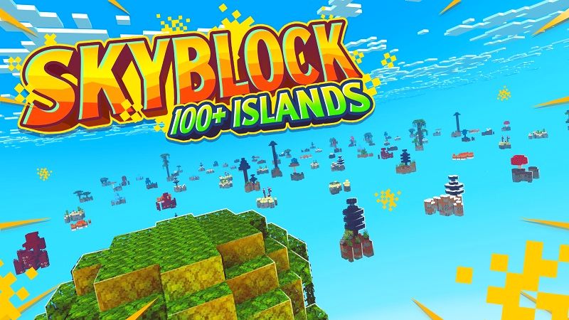 Skyblock 100+ Islands on the Minecraft Marketplace by Cypress Games