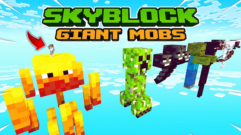 Skyblock: Giant Mobs on the Minecraft Marketplace by Cypress Games