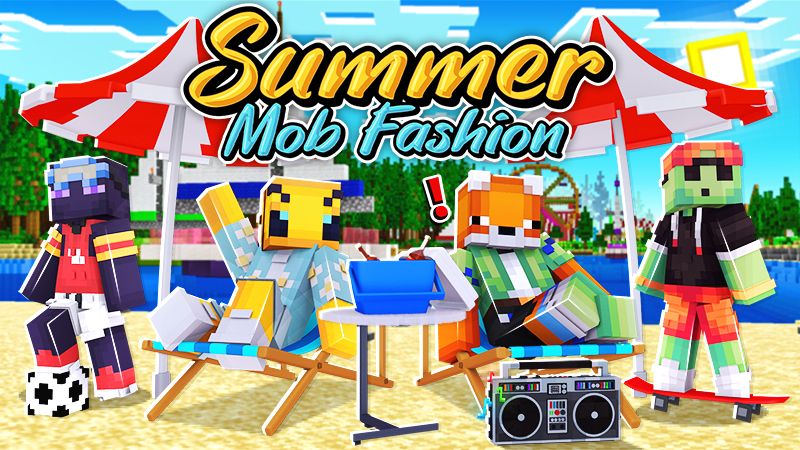 Summer Mob Fashion on the Minecraft Marketplace by Cypress Games