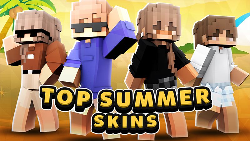 Top Summer Skins on the Minecraft Marketplace by Cypress Games