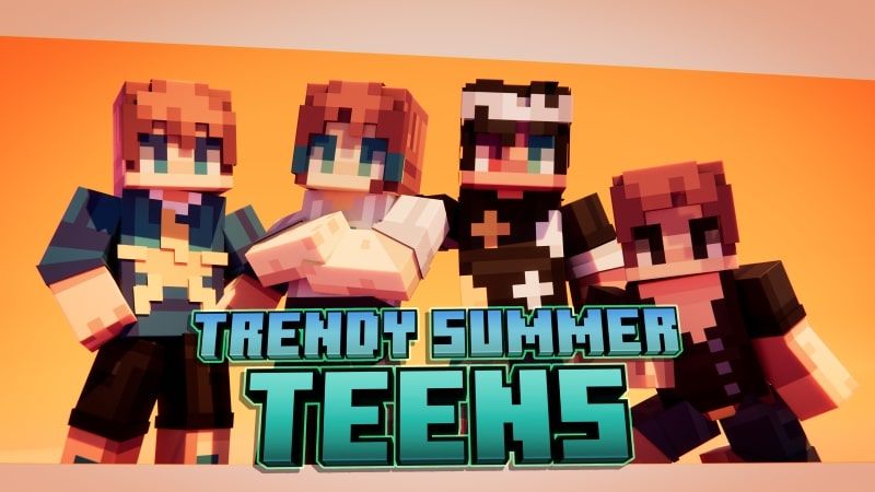 Trendy Summer Teens on the Minecraft Marketplace by Cypress Games