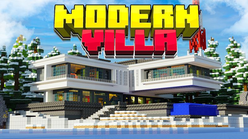 Modern Villa on the Minecraft Marketplace by dalibu-studios