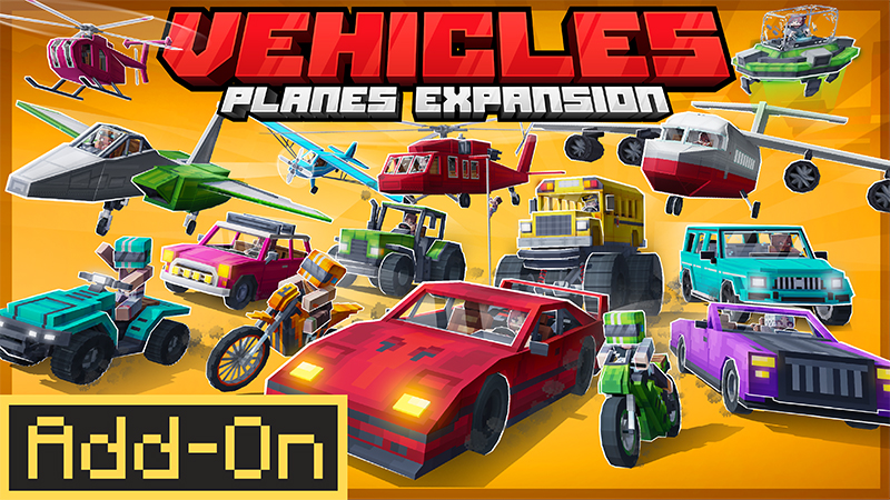 Vehicles 3.0 Add-On on the Minecraft Marketplace by Dalibu Studios