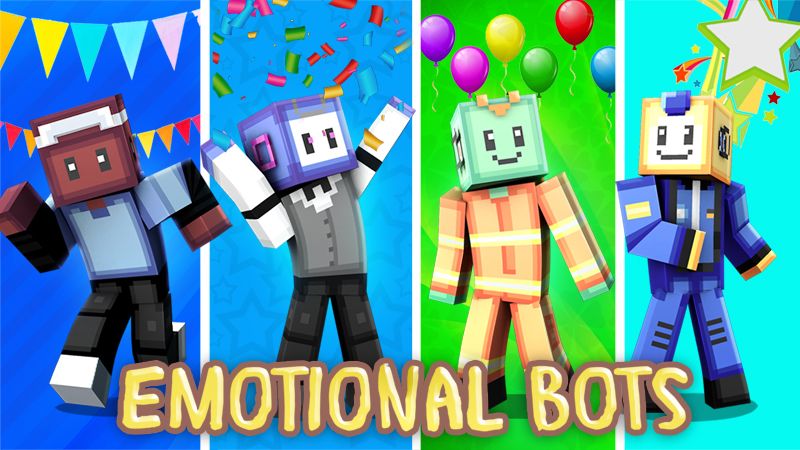 Emotional Bots on the Minecraft Marketplace by Dark Lab Creations