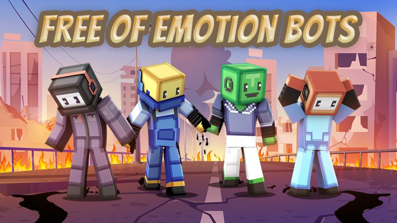 Free of Emotion Bots on the Minecraft Marketplace by Dark Lab Creations