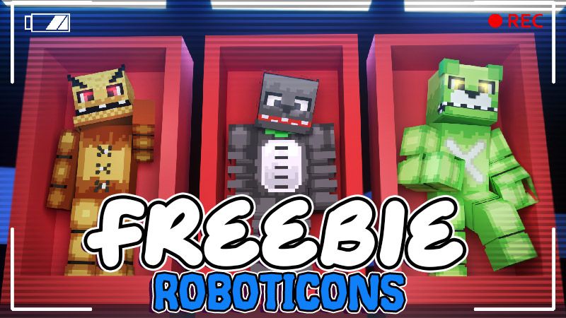 Freebie Roboticons on the Minecraft Marketplace by Dark Lab Creations