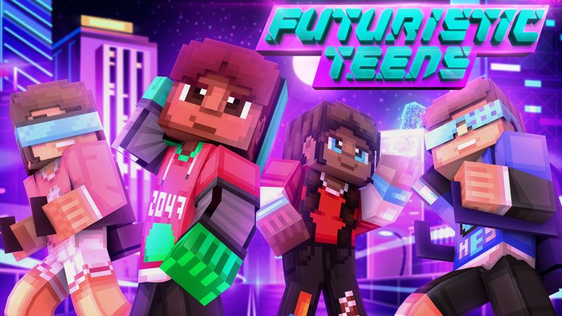 Futuristic Teens on the Minecraft Marketplace by Dark Lab Creations