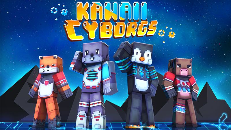 Kawaii Cyborgs on the Minecraft Marketplace by Dark Lab Creations