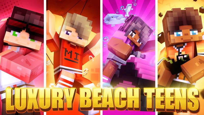 Luxury Beach Teens on the Minecraft Marketplace by Dark Lab Creations