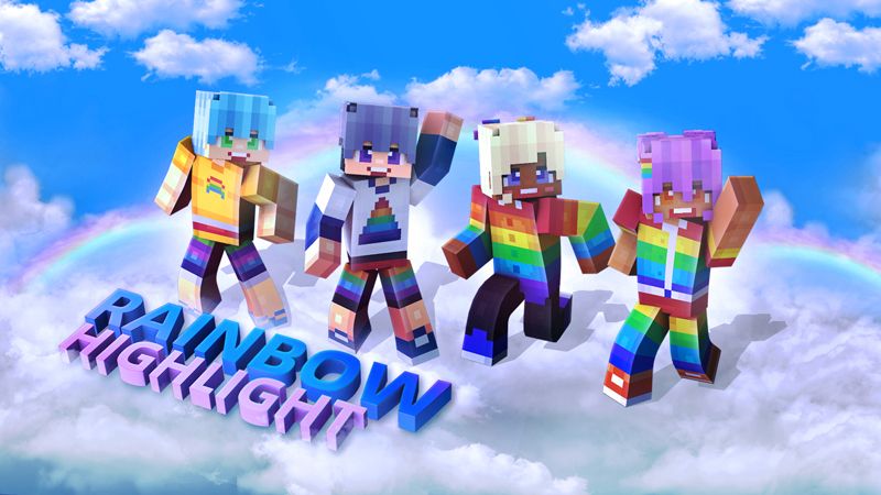 Rainbow Highlight on the Minecraft Marketplace by Dark Lab Creations