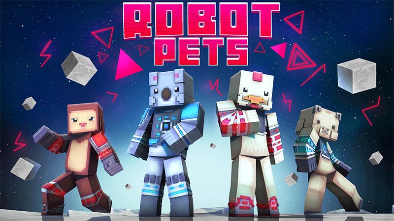 Robot Pets on the Minecraft Marketplace by Dark Lab Creations