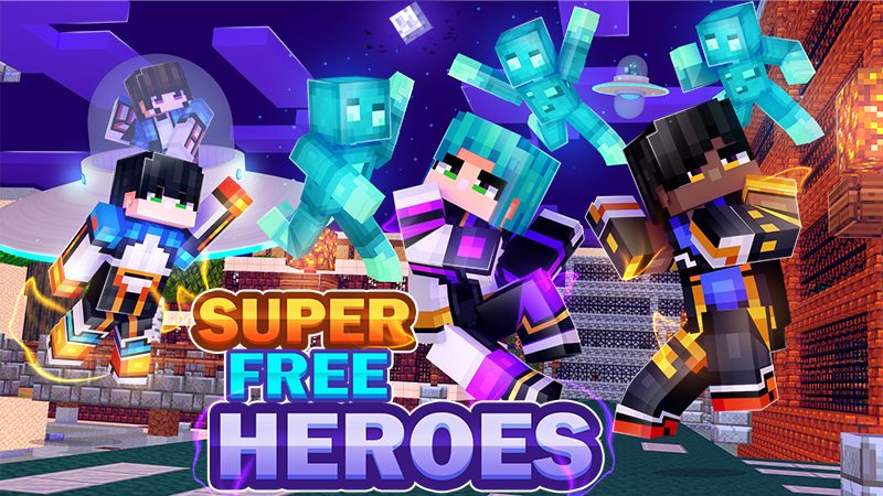 Super Free Heroes on the Minecraft Marketplace by Dark Lab Creations