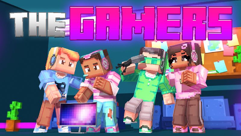 The Gamers on the Minecraft Marketplace by Dark Lab Creations