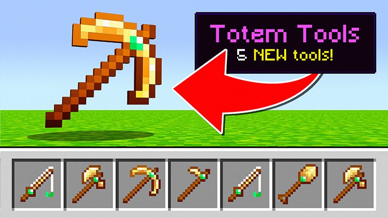 Totem Tools on the Minecraft Marketplace by Dark Lab Creations