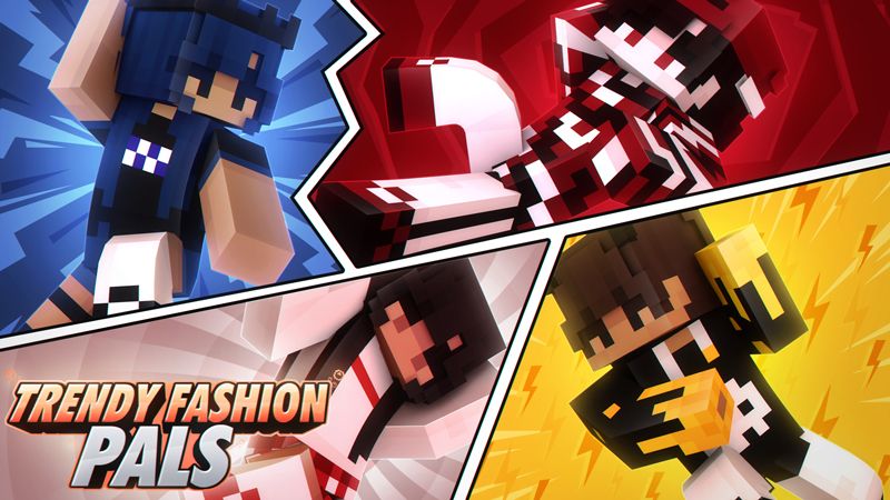 Trendy Fashion Pals on the Minecraft Marketplace by Dark Lab Creations