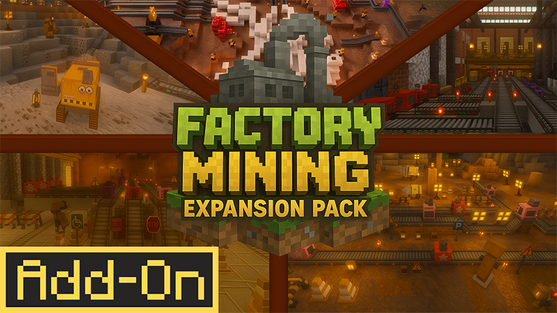 Factory Mining Expansion Pack on the Minecraft Marketplace by DeliSoft Studios