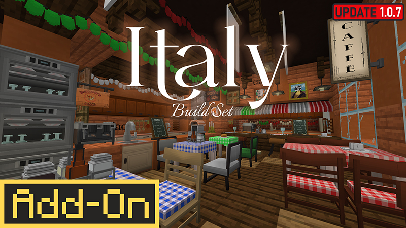 Italy Build Set on the Minecraft Marketplace by DeliSoft Studios