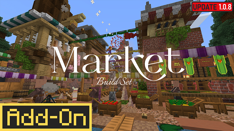 Market Build Set on the Minecraft Marketplace by DeliSoft Studios
