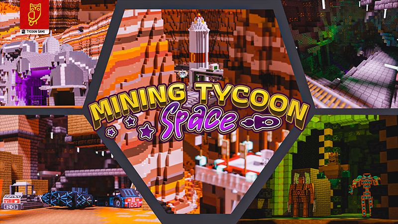 Mining Tycoon : Space on the Minecraft Marketplace by DeliSoft Studios