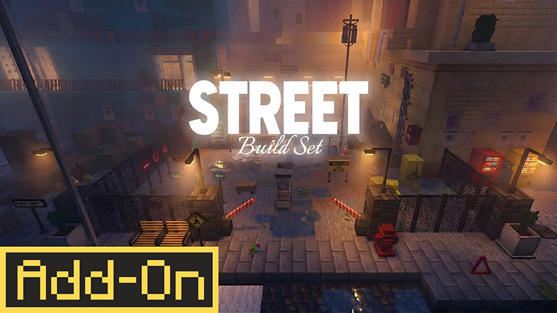 Street Build Set on the Minecraft Marketplace by DeliSoft Studios