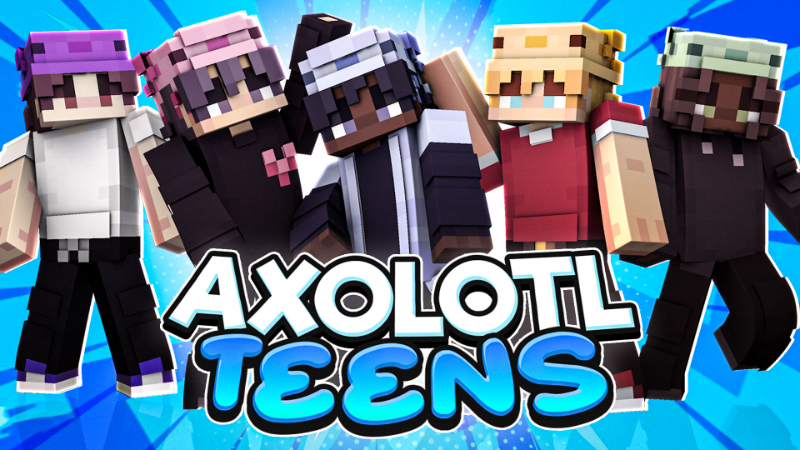 Axolotl Teens on the Minecraft Marketplace by Dexity