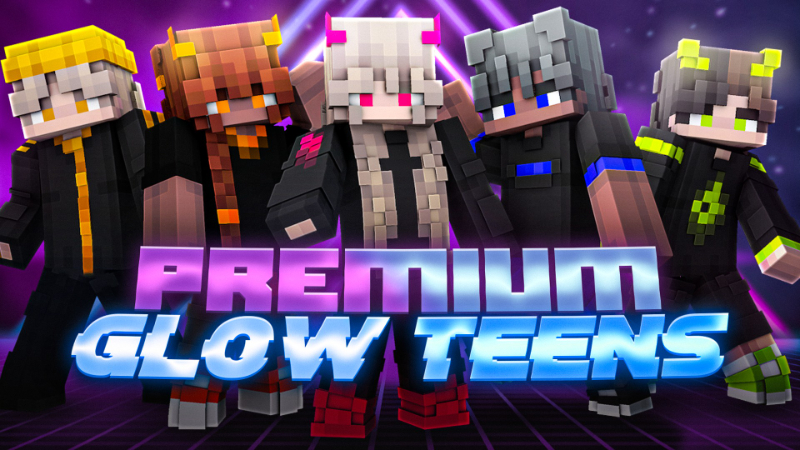 Premium Glow Teens on the Minecraft Marketplace by Dexity