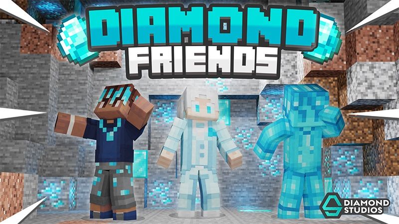 Diamond Friends on the Minecraft Marketplace by diamond-studios