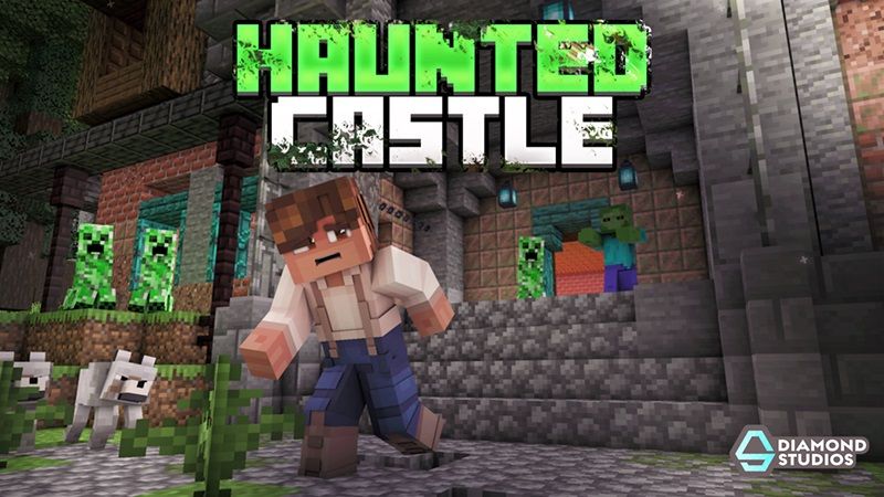 Haunted Castle on the Minecraft Marketplace by Diamond Studios